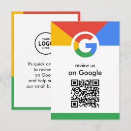 トレンディなプロフェッショナルスキャンでレビューするGoogle QRコード エンクロージャーカード