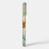 トレンディなレタリング 水彩植物画 グリーンネスアート Case-Mate iPhoneケース (裏面 / 右)