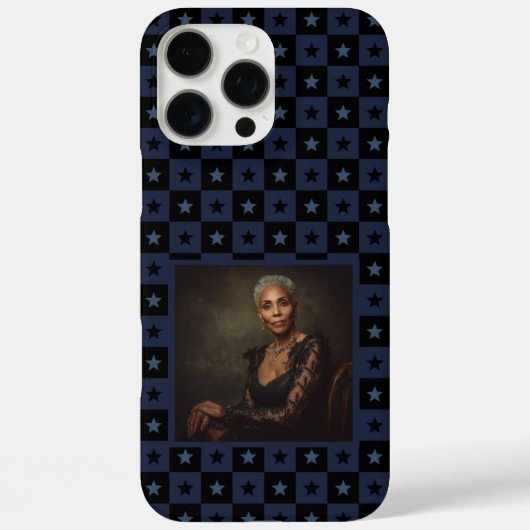 トレンディな共感ギフト チェッカーボード スクエア Case-Mate iPhoneケース (裏面)