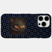 トレンディな共感ギフト チェッカーボード スクエア Case-Mate iPhoneケース (裏面 (横))