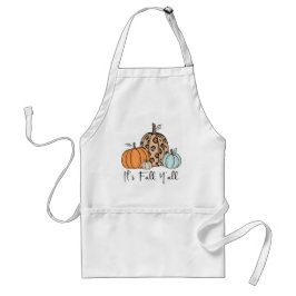 トレンディな秋のかぼちゃ | “It’s Fall Y’all” 引用 スタンダードエプロン
