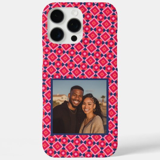 トレンディな結婚祝い ギフト チェッカー盤 スクエア  Case-Mate iPhoneケース (裏面)