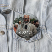 トレンディな追悼フォトピン 缶バッジ (インサイチュ)