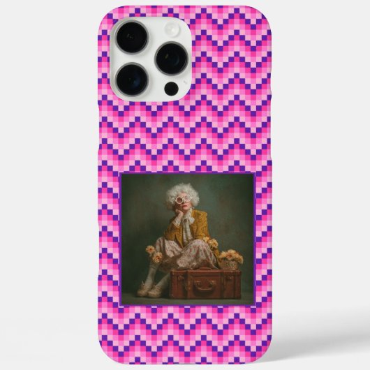 トレンディな1周年記念ギフト幾何学模様 Case-Mate iPhoneケース (裏面)