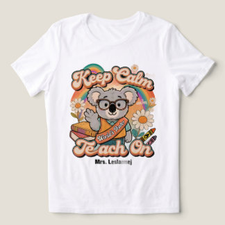 トレンディな"Bruh! We Back" アイスコーヒーガール エプロン トライブレンドTシャツ