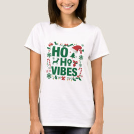 トレンディなHo Ho Ho ホリデーパーティTシャツ Tシャツ