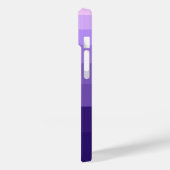 トレンディカラーブロックインディゴのカスタマイズ可能なサイン Case-Mate iPhoneケース (裏面 / 左)