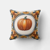 トレンディサンクスギビングパンプキンオータムコレクション クッション (裏面)
