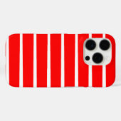 トレンディストライプ柄デザイン Case-Mate iPhoneケース (裏面 (横))