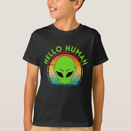 トレンディハローヒューマン Tシャツ (正面)