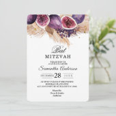 トレンディビューティーパープルフィグ&パンパス 招待状 (スタンド正面)