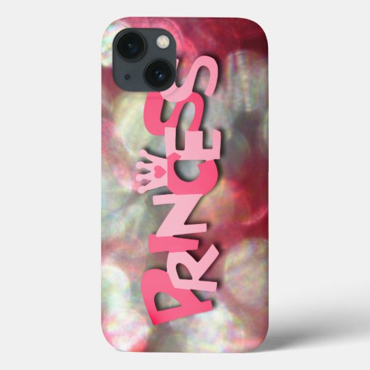 トレンディピンクプリンセスボケ Case-Mate iPhoneケース (裏面)
