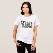トレンディボーイママ カモフラ トライブレンドＴシャツ (正面全面)