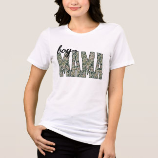 トレンディボーイママ カモフラ トライブレンドTシャツ