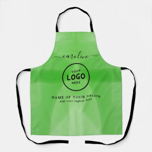 トレンディモダンサロンロゴエプロン エプロン