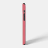 トレンディモノグラム ピンク 黄色  iPhoneケース (左側面)