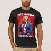 トレンディングトランプ | 再びアメリカを素晴らし作る Tシャツ (正面)