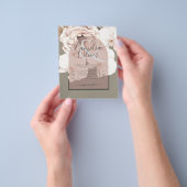 トレンディングMOSS赤面結婚のセージほこりっぽいピンク チラシ (手)