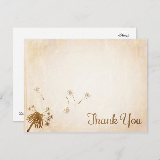 トレンディーありがとう ポストカード (正面/裏面)