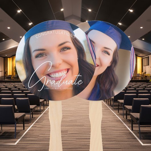 トレンディーおめでとうございます大学院写真卒業 ハンドファン