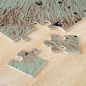 トレンディーおもしろいかわいい猫ヴィンテージ ジグソーパズル (側面)