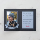 トレンディーおもしろいキング引用文タイポグラフィ父の日 カード (内部)