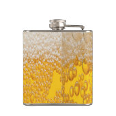 トレンディーおもしろいビアアイリッシュラッキーシャムロックモノグラム フラスク (裏面)