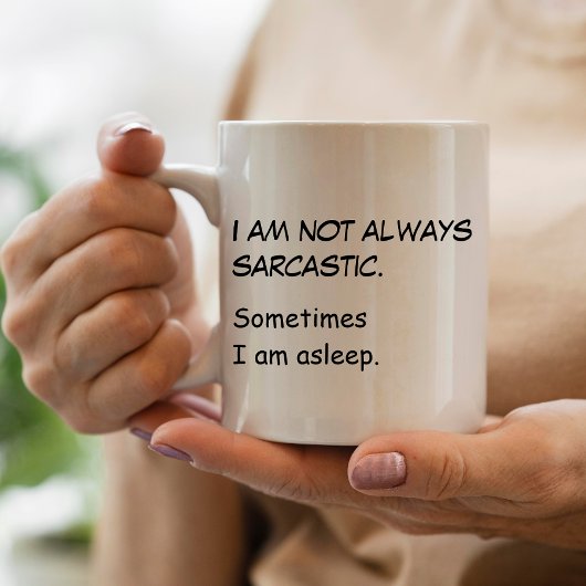 トレンディーおもしろいモダンタイポグラフィ コーヒーマグカップ