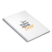 トレンディーおもしろい、都市デザイン救水飲料ビール ノートブック (右側)