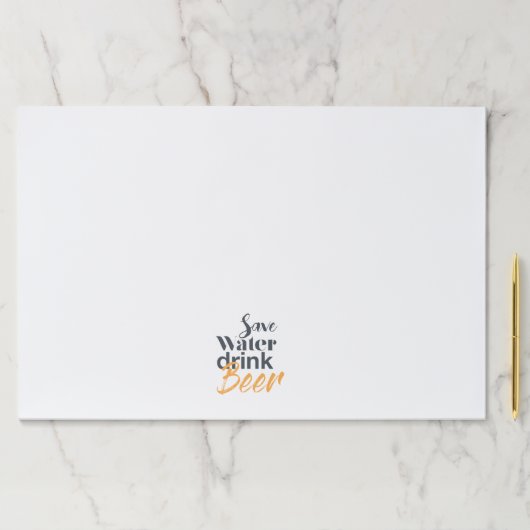 トレンディーおもしろい、都市デザイン救水飲料ビール ペーパーパッド (インサイチュ)