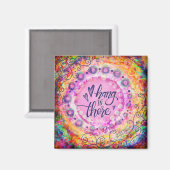 トレンディーお洒落つるフローラ マグネット (正面/裏面)