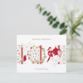 トレンディーお洒落手書き季節のごあいさつ シーズンポストカード (スタンド正面)