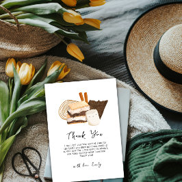 トレンディーかわいいズ'more Love & おもしろいベビーシャワー サンキューカード