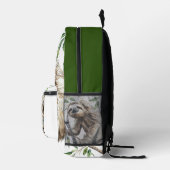 トレンディーかわいいナマケモノの木のカスタム プリントバックパック (右)