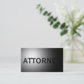 トレンディーかわいいプレーン弁護士名刺 名刺 (スタンド正面)