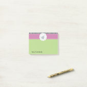 トレンディーかわいい復活祭の漫画おもしろいのバニー ポストイット (デスク上)