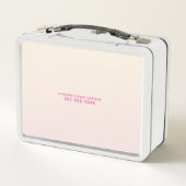 トレンディーかわいらしソルベットアイスクリームコーン散布 メタルランチボックス (裏面)