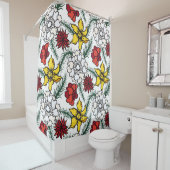 トレンディーでバスルームを活性化 シャワーカーテン (インサイチュ)