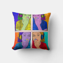 トレンディーとカラフルフォトアートデザイン