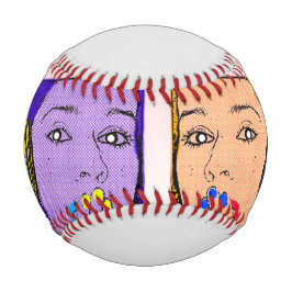 トレンディーとカラフル 野球ボール