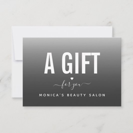 トレンディーとグレーモダングラデーショグラデーションンの美しいサロン (正面)