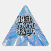 トレンディーとモダンマ最高のー・エバー 三角形シール (正面)