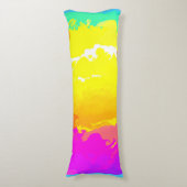 トレンディーと時代を超越した雲の模様アート ボディピロー (正面縦)