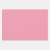 トレンディーと芸術的水色マカロンパターン ラッピングペーパーシート (正面2)