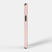 トレンディーなラメ iPhoneケース (右側面)