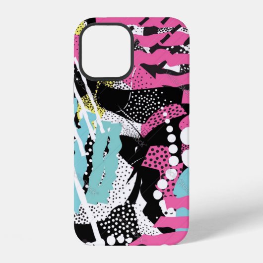 トレンディーな抽象色の iPhoneケース (裏面)