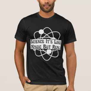 トレンディーな科学はまるで魔法のようだけど実在する Tシャツ