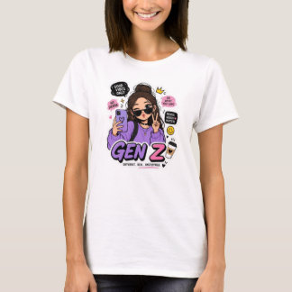 トレンディーなZ世代のライフスタイル Tシャツ