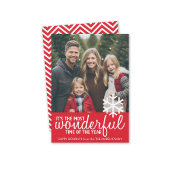 トレンディーのクリスマスフォトグリーティング シーズンカード