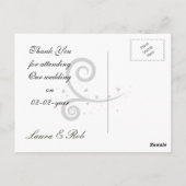 トレンディーのグサンキューレード ポストカード (裏面)